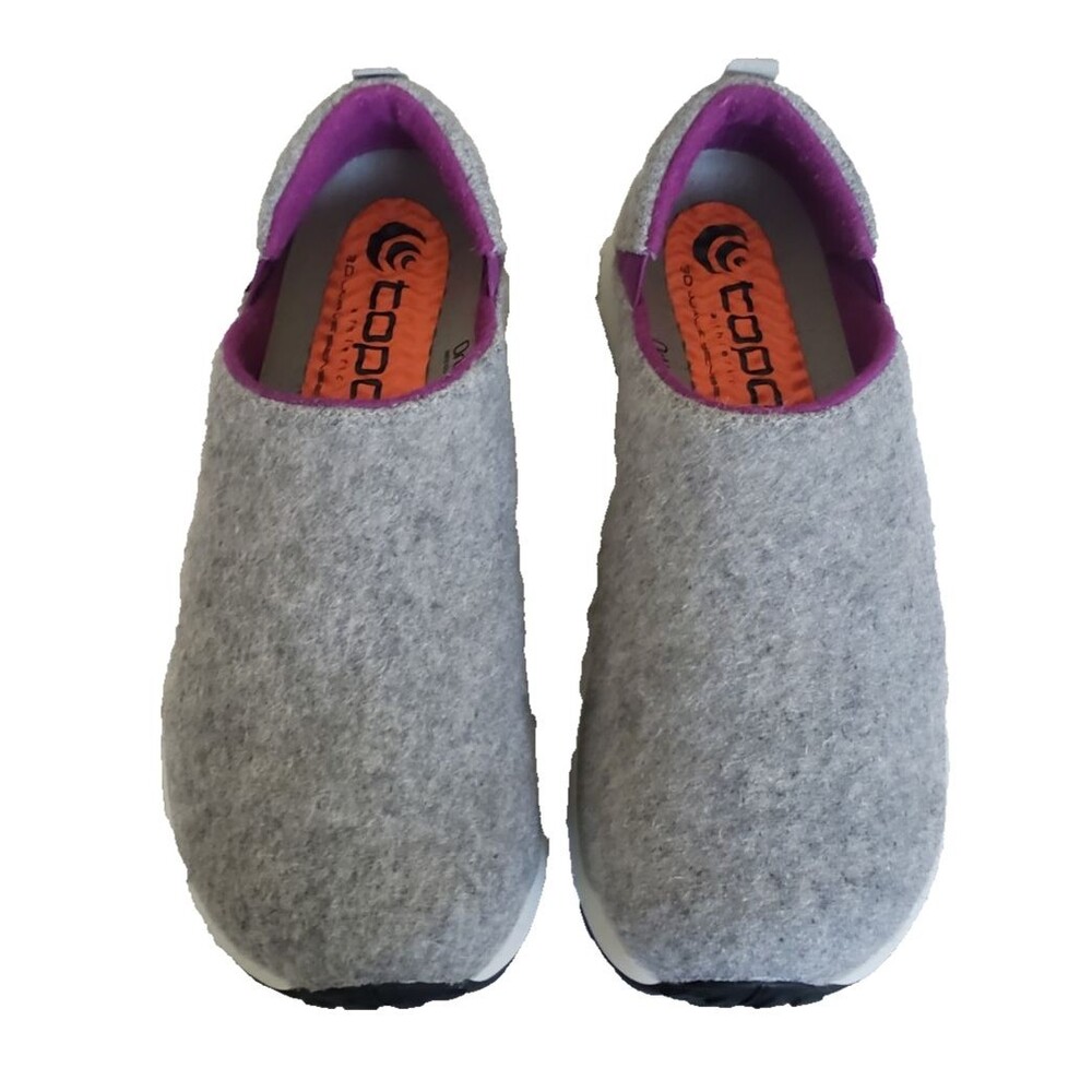 Topo Athletic Rekovr 2 Slipper Womens Sz 11 Recovery Slip-Ons Gray Purple Vibram - Picture 5 of 11